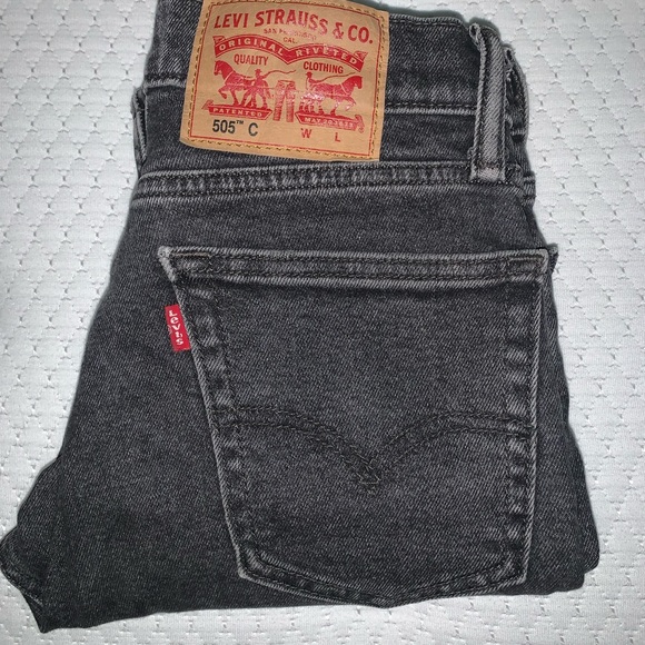 Levi's Denim - 505s Blackwashed Levi’s
